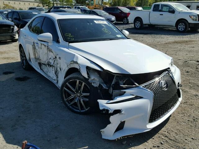 JTHCF1D26E5013681 - 2014 LEXUS IS 250 WHITE photo 1