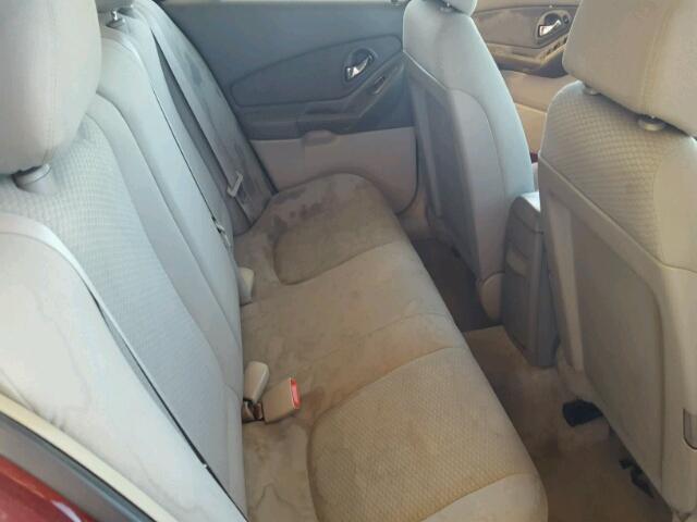 1G1ZS51F66F108509 - 2006 CHEVROLET MALIBU LS RED photo 6