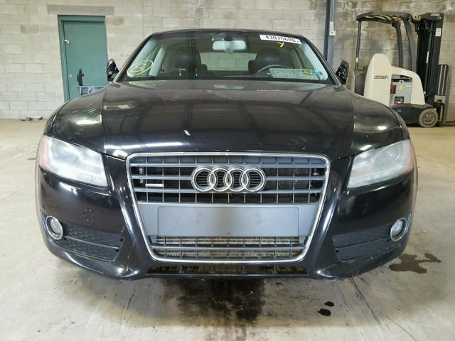 WAULFAFR8BA039405 - 2011 AUDI A5 PREMIUM BLACK photo 9