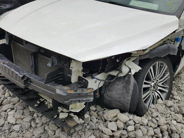 KNALN4D74E5163903 - 2014 KIA CADENZA PR WHITE photo 9