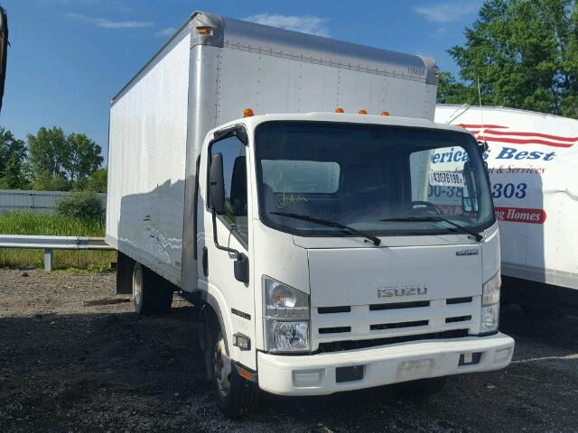 54DC4W1B6FS802601 - 2015 ISUZU NPR HD WHITE photo 1