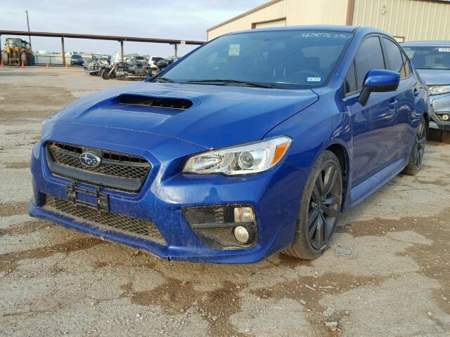 JF1VA1F60G9809630 - 2016 SUBARU WRX PREMIU BLUE photo 2