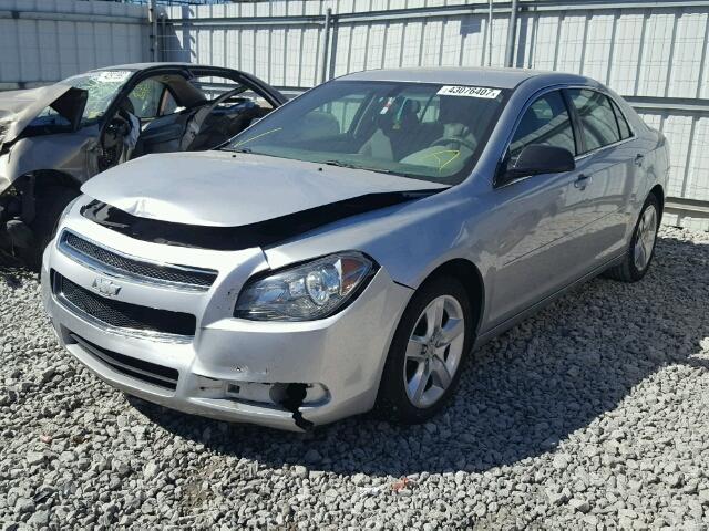 1G1ZB5E15BF227127 - 2011 CHEVROLET MALIBU LS SILVER photo 2