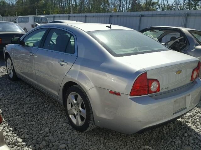 1G1ZB5E15BF227127 - 2011 CHEVROLET MALIBU LS ვერცხლისფერი ფოტო 3
