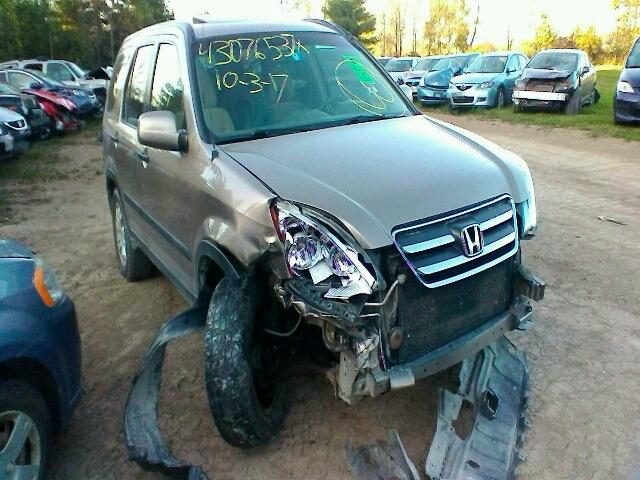 SHSRD78855U328062 - 2005 HONDA CR-V EX TAN photo 1