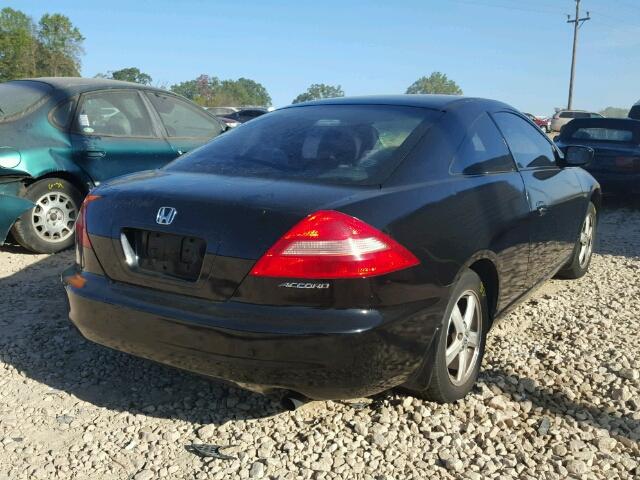 1HGCM72643A023504 - 2003 HONDA ACCORD EX BLACK photo 4