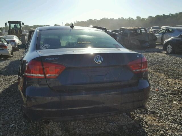 1VWBP7A30CC088103 - 2012 VOLKSWAGEN PASSAT BLUE photo 9