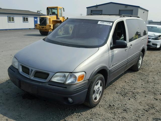 1GMDX03E3YD213058 - 2000 PONTIAC MONTANA GRAY photo 2