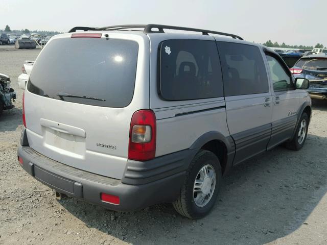 1GMDX03E3YD213058 - 2000 PONTIAC MONTANA GRAY photo 4