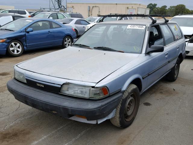 JT2SV21W9K0281509 - 1989 TOYOTA CAMRY DLX BLUE photo 2