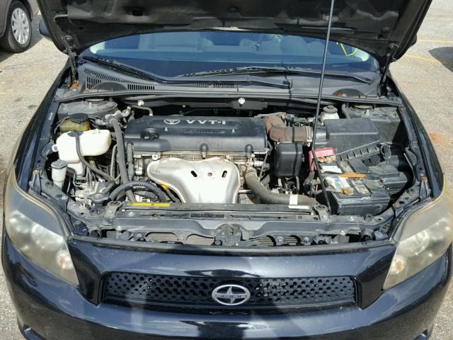 JTKDE167890281919 - 2009 TOYOTA SCION TC BLACK photo 7