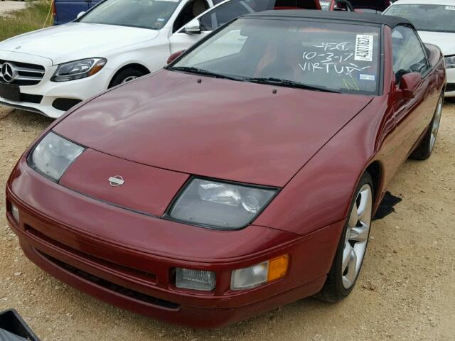 JN1RZ27D2RX010411 - 1994 NISSAN 300ZX RED photo 2