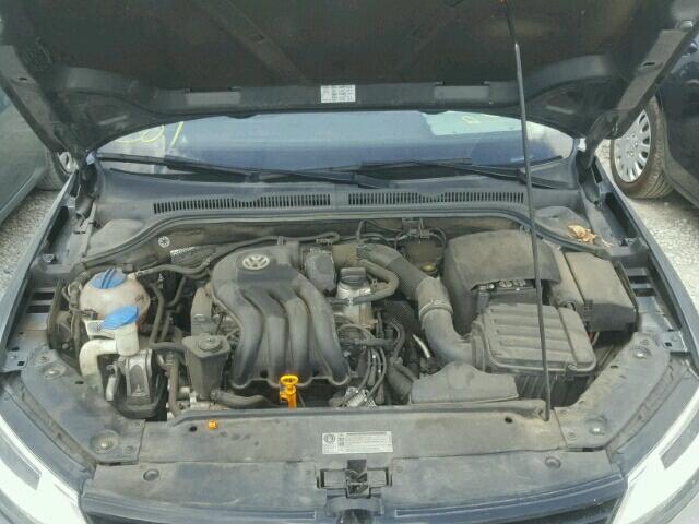 3VW2K7AJ7BM066061 - 2011 VOLKSWAGEN JETTA BASE 灰色 照片 7