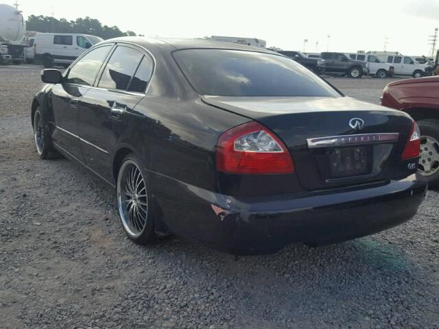 JNKBF01A83M101989 - 2003 INFINITI Q45 BLACK photo 3