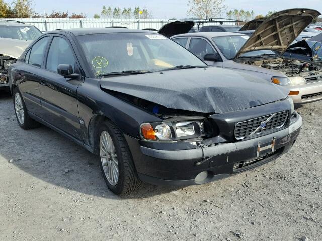 YV1RS61T442395284 - 2004 VOLVO S60 BLACK photo 1