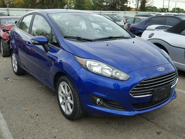 3FADP4BJ7FM190174 - 2015 FORD FIESTA SE BLUE photo 1