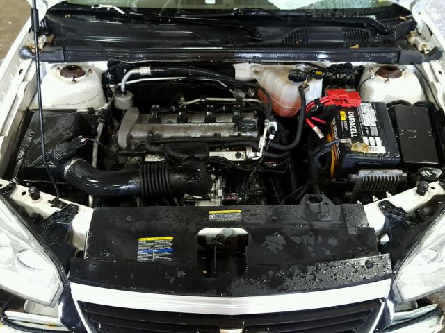 1G1ZS58F58F137220 - 2008 CHEVROLET MALIBU LS WHITE photo 7