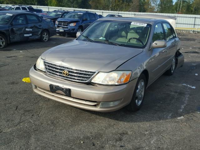 4T1BF28B44U345812 - 2004 TOYOTA AVALON TAN photo 2