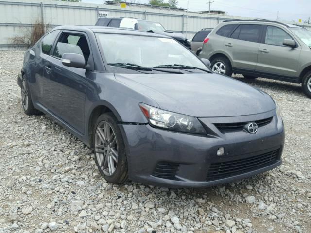 JTKJF5C76C3034254 - 2012 TOYOTA SCION TC GRAY photo 1