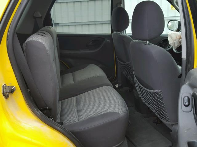 1FMYU93163KC97943 - 2003 FORD ESCAPE YELLOW photo 6