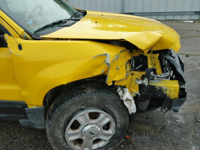 1FMYU93163KC97943 - 2003 FORD ESCAPE YELLOW photo 9