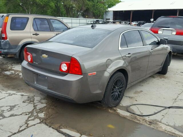 1G1ZB5E07CF325326 - 2012 CHEVROLET MALIBU LS GRAY photo 4