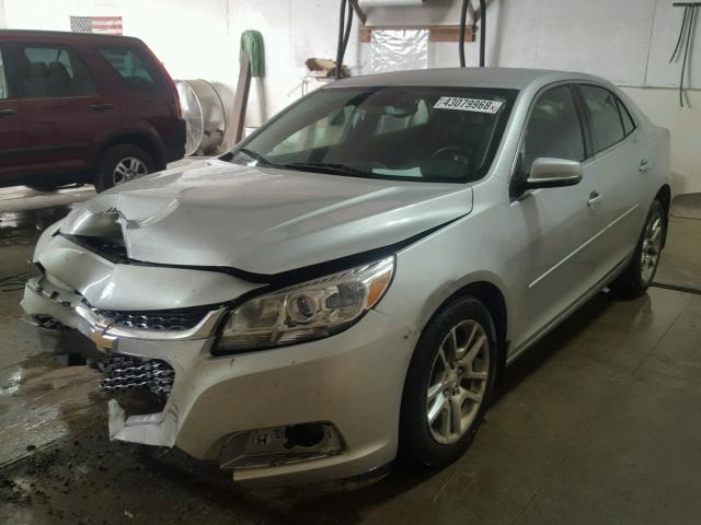 1G11C5SL3EF166459 - 2014 CHEVROLET MALIBU 1LT SILVER photo 2
