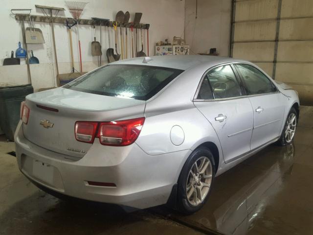 1G11C5SL3EF166459 - 2014 CHEVROLET MALIBU 1LT SILVER photo 4