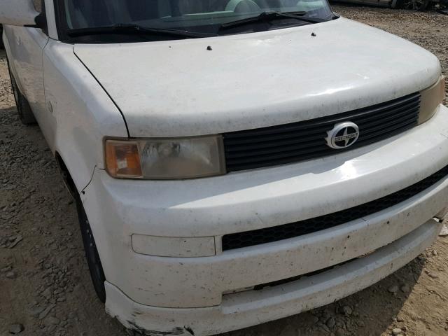 JTLKT324050208912 - 2005 TOYOTA SCION XB Ақ фото 9
