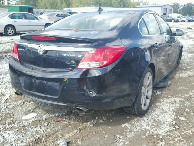 2G4GU5GV2C9134368 - 2012 BUICK REGAL PREM BLACK photo 4