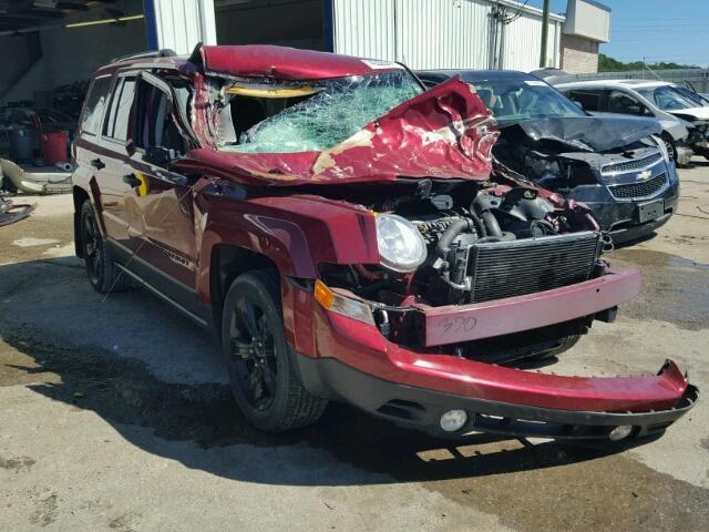 1C4NJPBA5FD398955 - 2015 JEEP PATRIOT SP RED photo 1