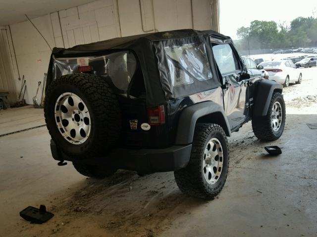 1C4AJWAG0EL209583 - 2014 JEEP WRANGLER S 黑色 照片 4