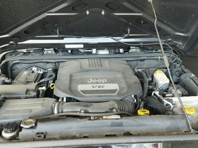 1C4AJWAG0EL209583 - 2014 JEEP WRANGLER S 黑色 照片 7