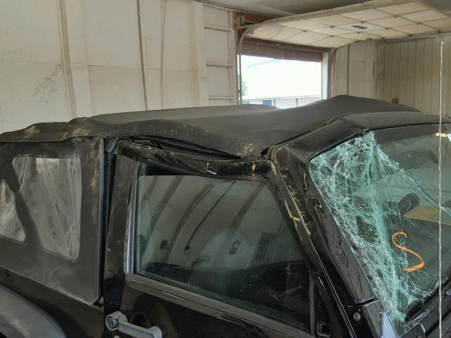 1C4AJWAG0EL209583 - 2014 JEEP WRANGLER S 黑色 照片 9