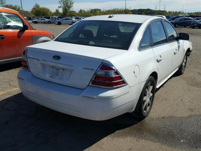 1FAHP25147G159400 - 2007 FORD FIVE HUNDR WHITE photo 4