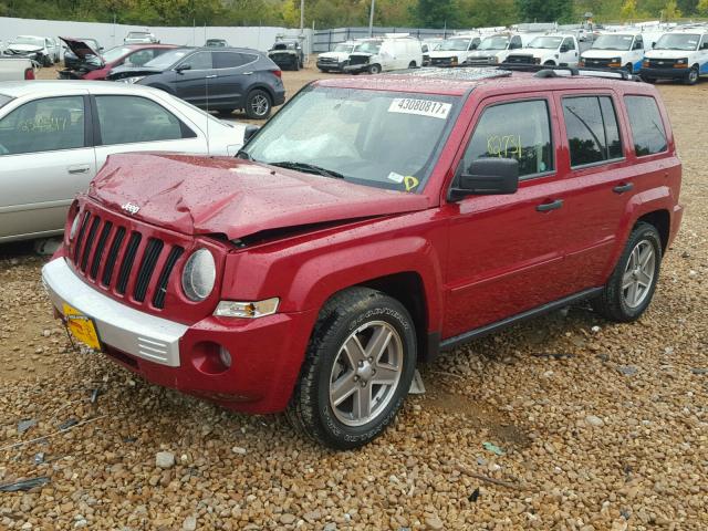 1J8FF48W97D320387 - 2007 JEEP PATRIOT LI RED photo 2