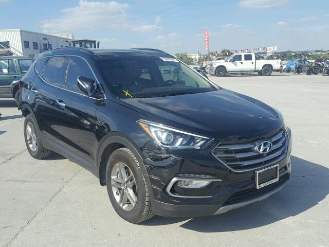 5XYZU3LB7HG464225 - 2017 HYUNDAI SANTA FE S BLACK photo 1