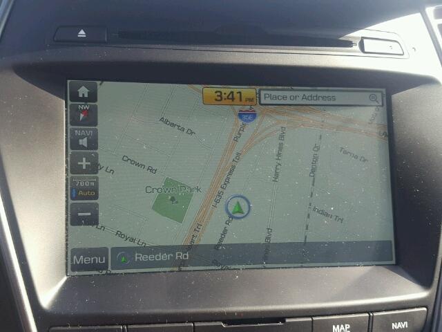 5XYZU3LB7HG464225 - 2017 HYUNDAI SANTA FE S 黑色 照片 9