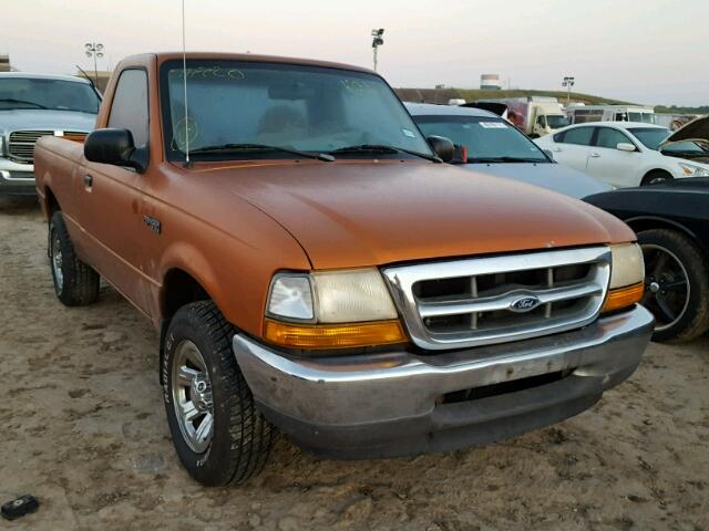 1FTYR10V4YPA83963 - 2000 FORD RANGER ORANGE photo 1