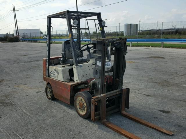 CPJ029W1969 - 2002 NISSAN FORK LIFT TWO TONE photo 1