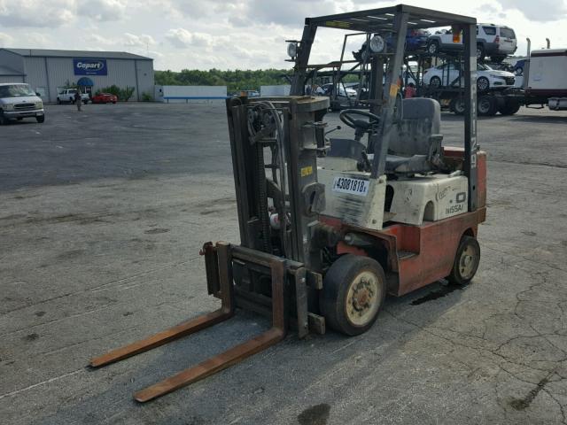 CPJ029W1969 - 2002 NISSAN FORK LIFT TWO TONE photo 2