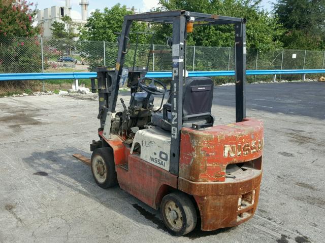 CPJ029W1969 - 2002 NISSAN FORK LIFT TWO TONE photo 3