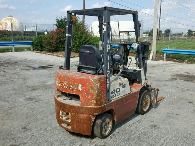 CPJ029W1969 - 2002 NISSAN FORK LIFT TWO TONE photo 4