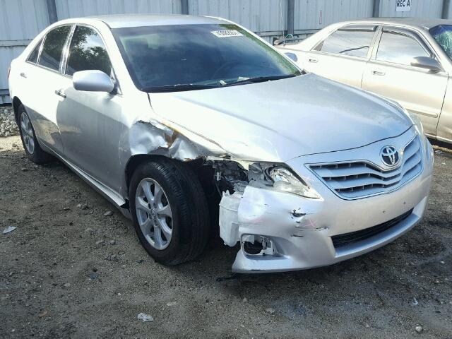 4T1BF3EK8AU101666 - 2010 TOYOTA CAMRY BASE SILVER photo 1