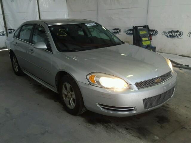 2G1WF5E36C1150916 - 2012 CHEVROLET IMPALA SILVER photo 1