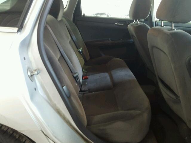 2G1WF5E36C1150916 - 2012 CHEVROLET IMPALA SILVER photo 6