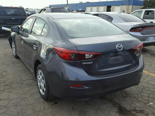 3MZBM1T72GM259024 - 2016 MAZDA 3 SPORT GRAY photo 3