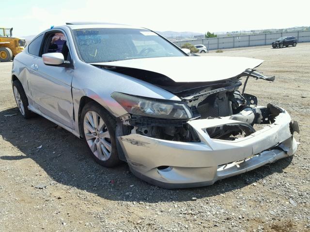 1HGCS22848A000516 - 2008 HONDA ACCORD EXL SILVER photo 1