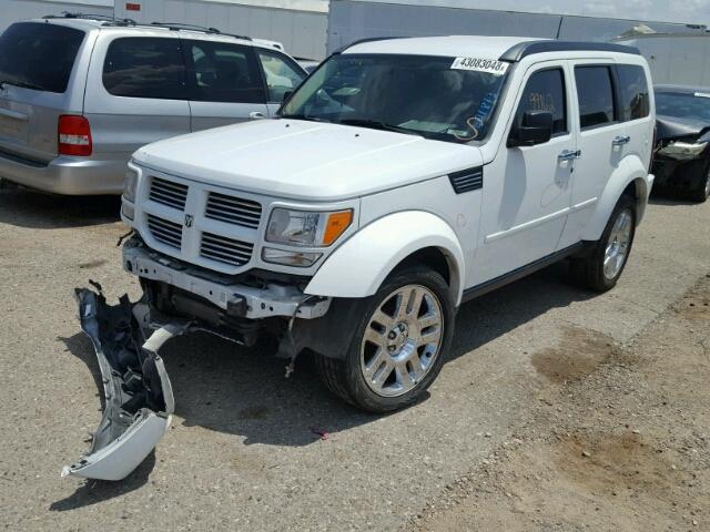 1D4PT4GKXBW601813 - 2011 DODGE NITRO HEAT WHITE photo 2