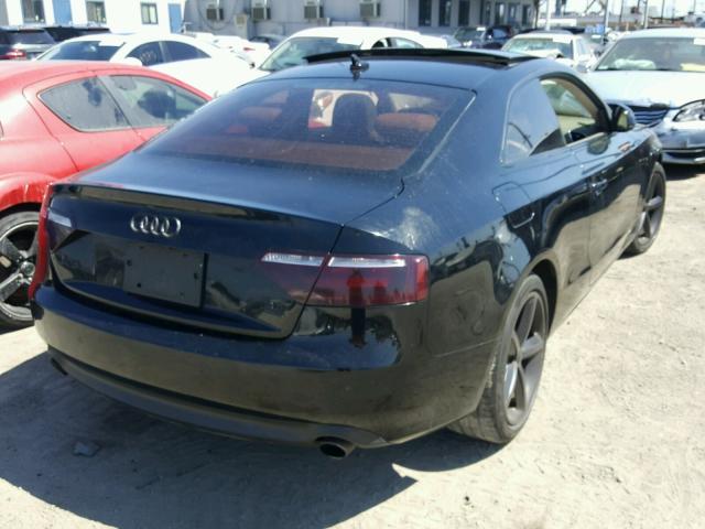 WAUDK78T49A018055 - 2009 AUDI A5 QUATTRO BLACK photo 4